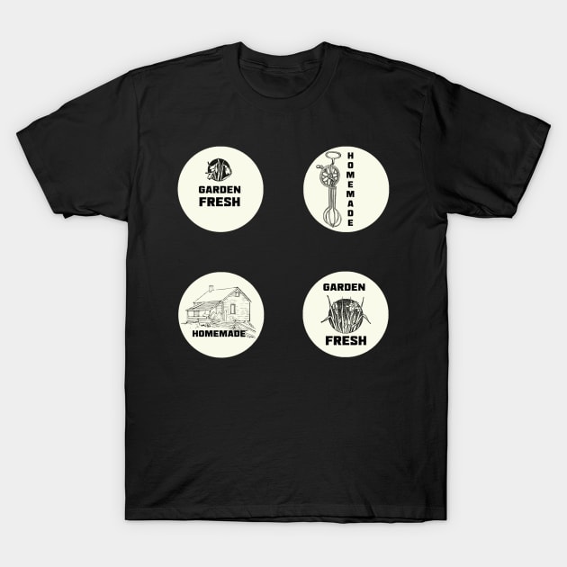 Farm to Table Dots T-Shirt by LochNestFarm